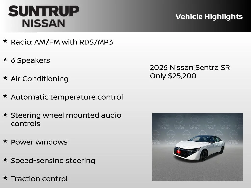 New 2026 White Nissan SR image 8