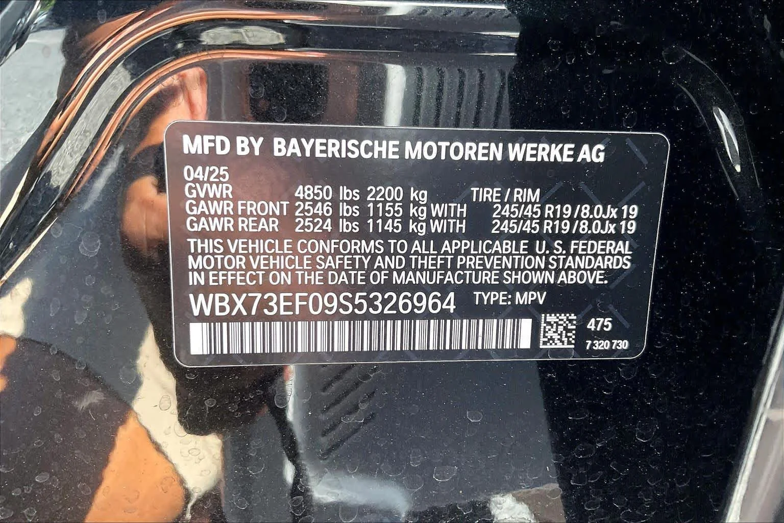 Used 2025 Black Sapphire Metallic BMW xDrive28i image 38