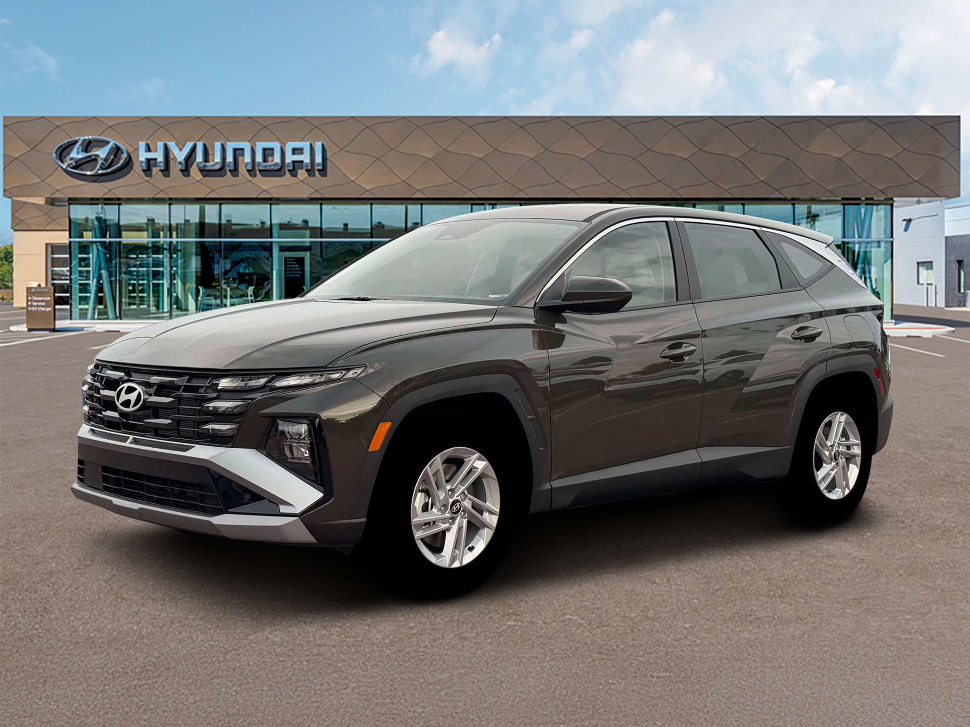 New 2026 Green Hyundai SE FWD image 2