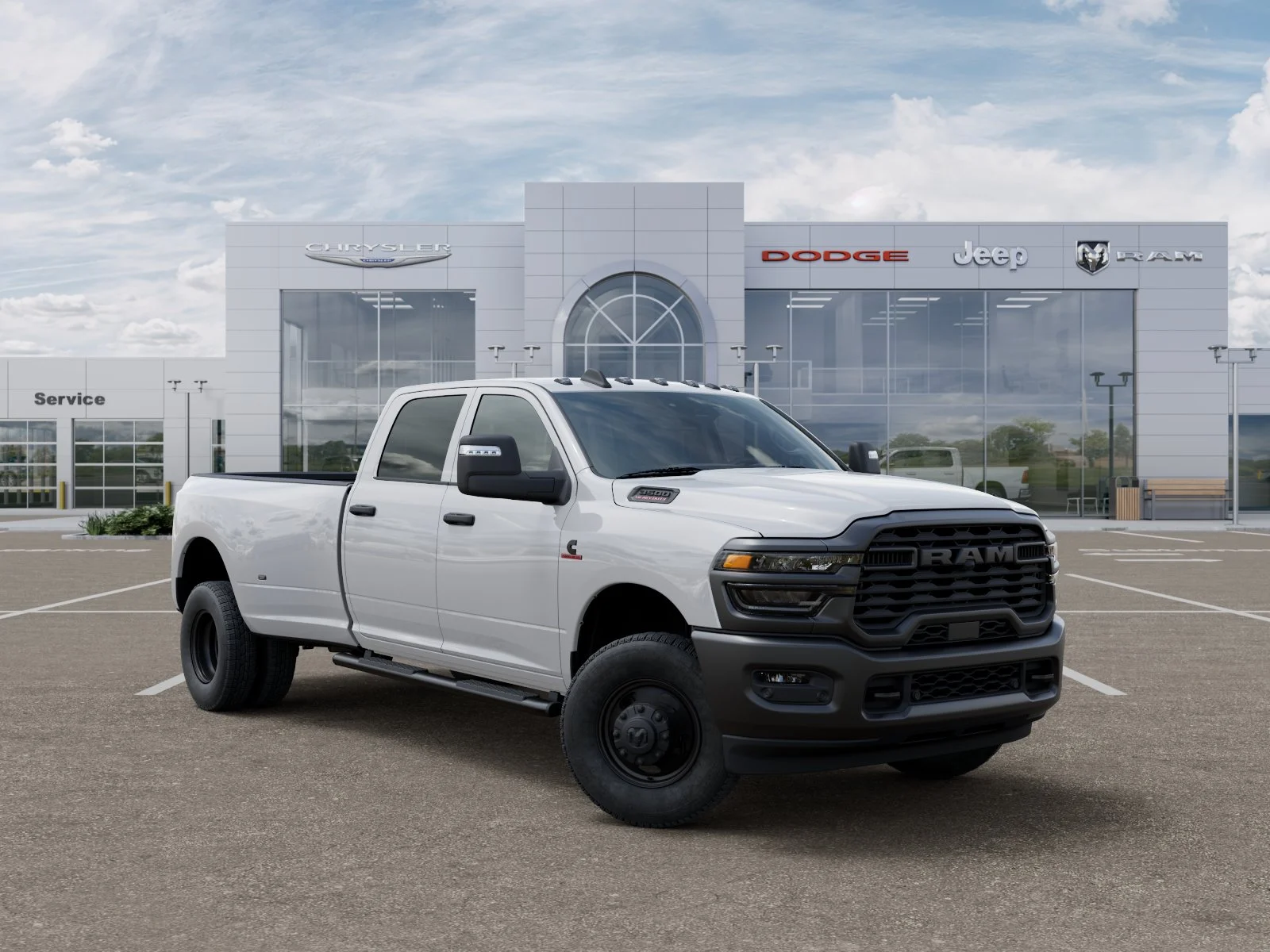 New 2026 Bright White Clear-Coat Exterior Paint RAM Tradesman image 32