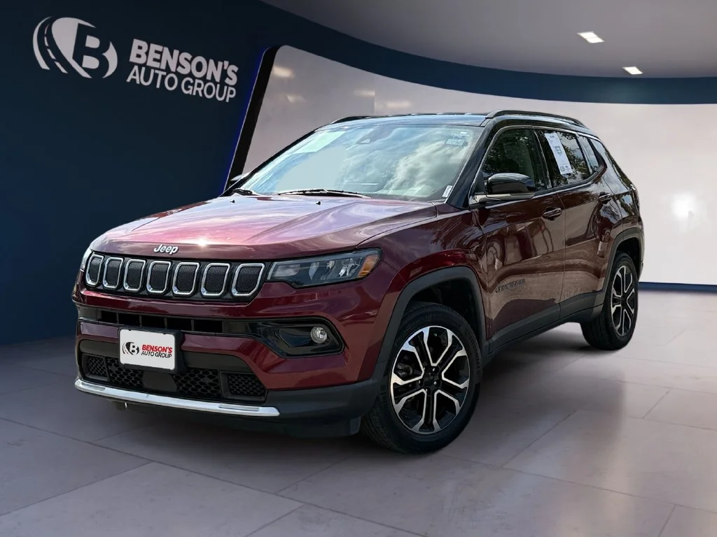 Used 2022 Red Jeep Limited image 1