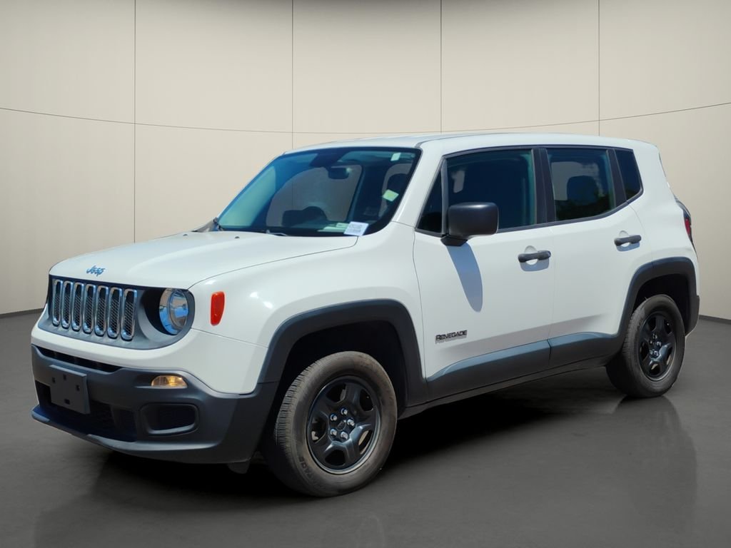 Used 2017 White Jeep Sport image 3