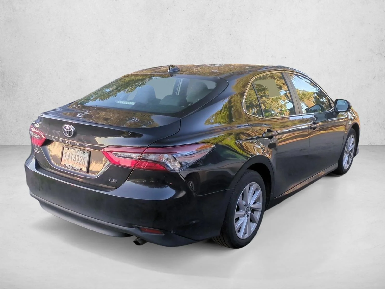 Used 2024 Midnight Black Metallic Toyota LE image 5