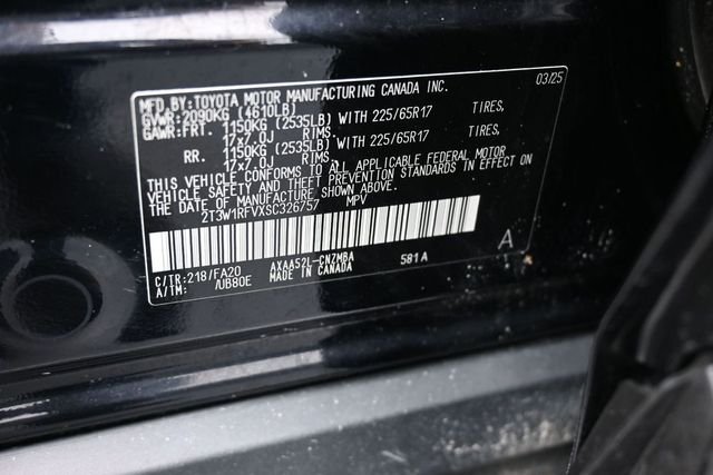 Used 2025 Black Toyota XLE image 20
