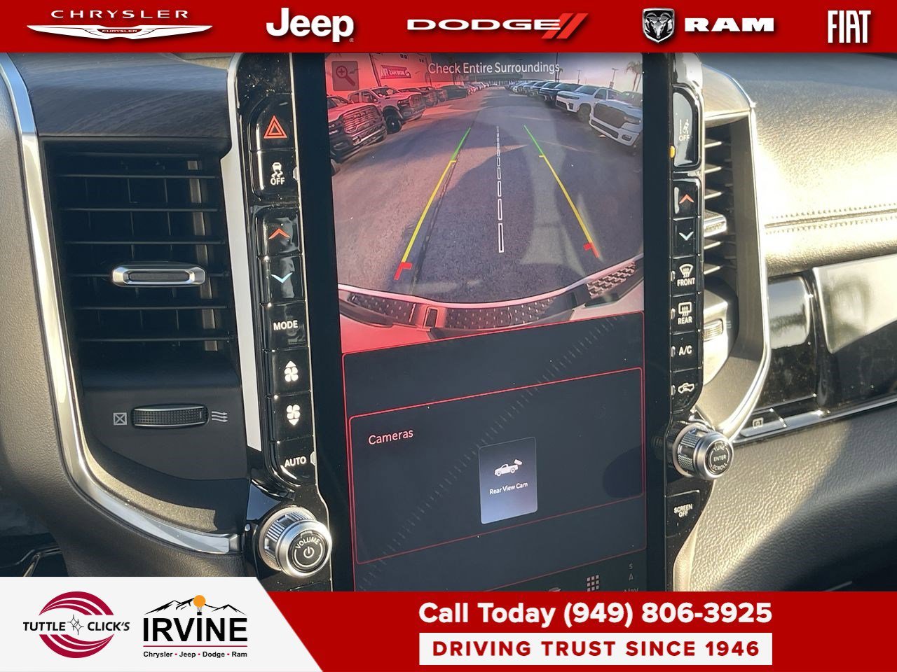 New 2026 Bright White Clear-Coat Exterior Paint RAM Laramie image 25