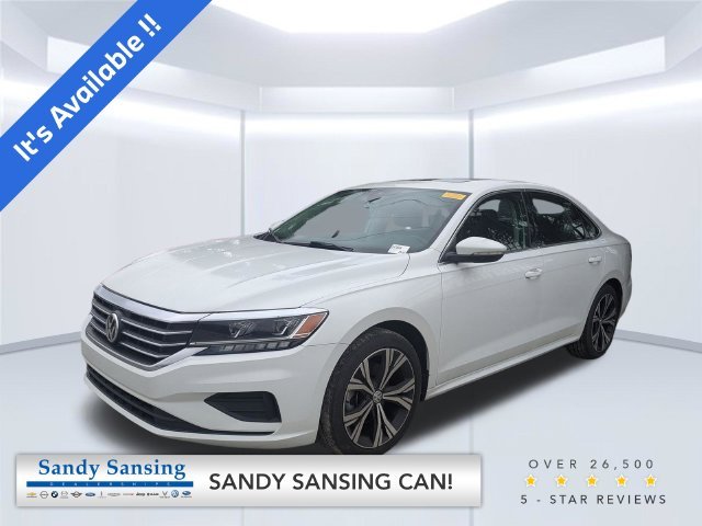 Used 2021 White Volkswagen 2.0T SE image 1