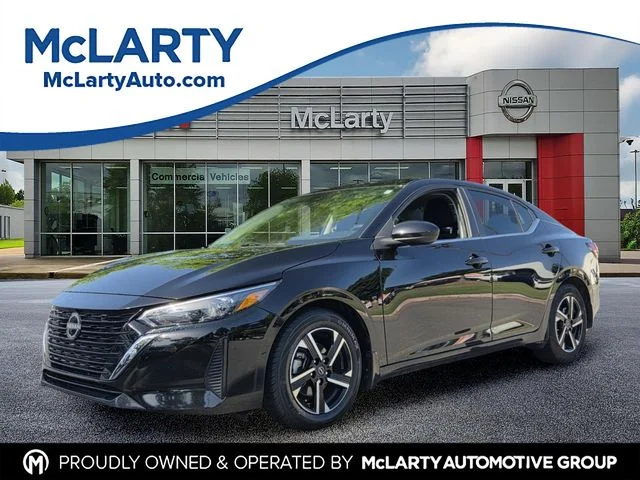 Used 2024 Black Nissan SV image 1