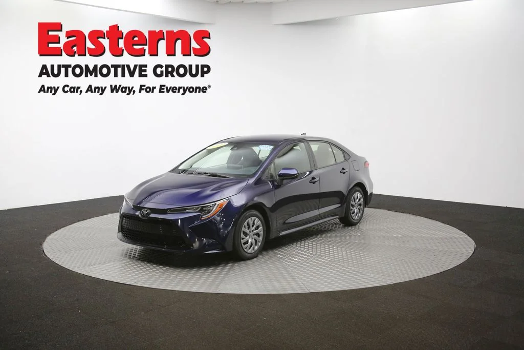 Used 2021 Blue Toyota LE image 53