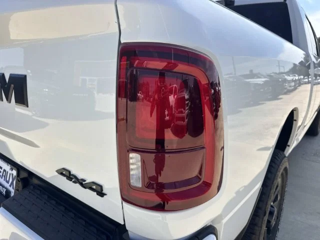 New 2027 Bright White Clear-Coat Exterior Paint RAM Laramie image 23