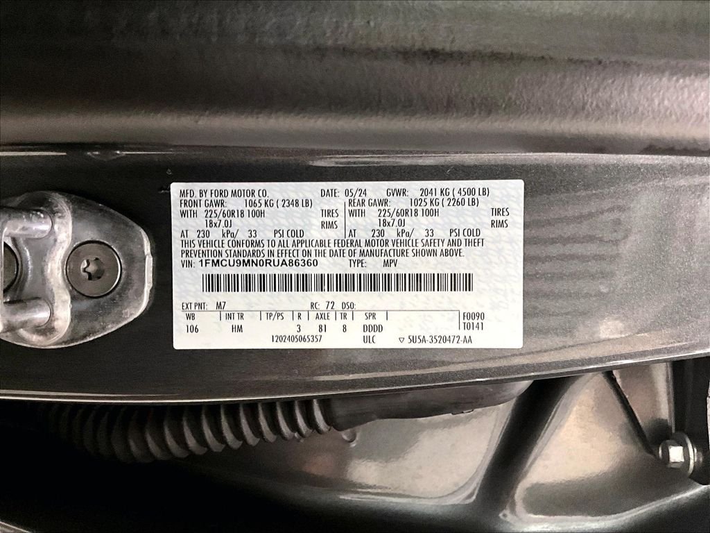 Used 2024 Gray Metallic Ford ST-Line image 33