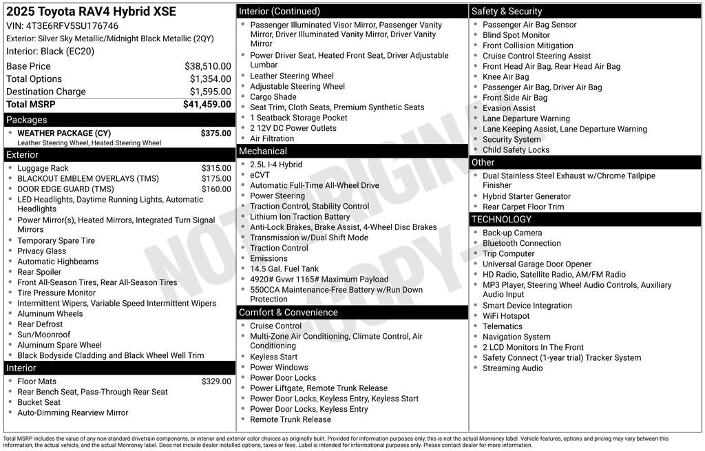 Used 2025 Silver Toyota XSE image 6