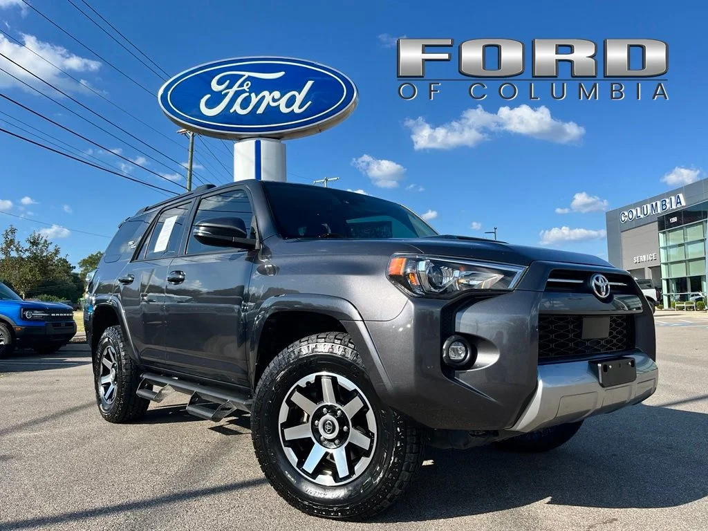 Used 2021 Gray Toyota TRD Off-Road Premium image 1