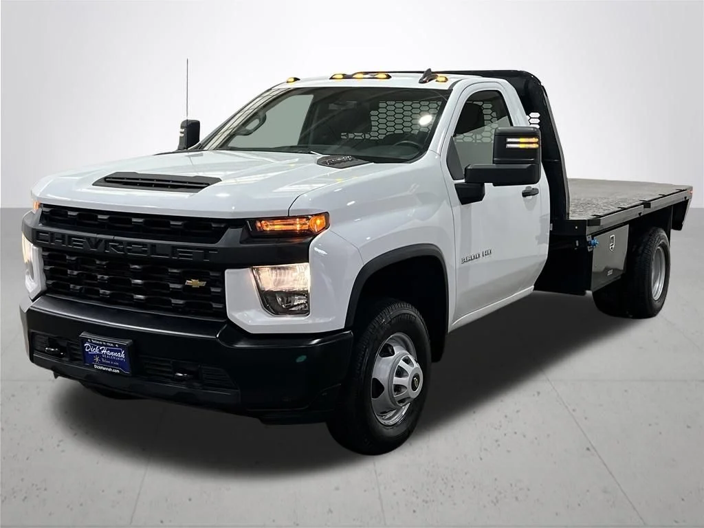 Used 2021 White Chevrolet Work Truck image 2
