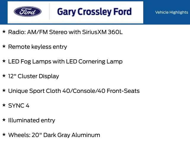 New 2026 Agate Black Metallic Ford STX® image 19