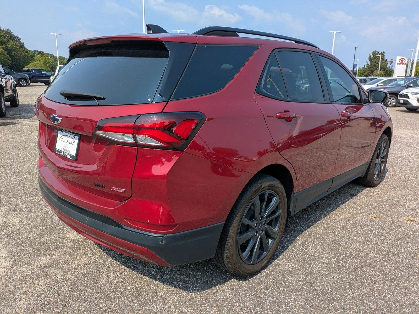 Used 2024 Radiant Red Tintcoat Chevrolet RS image 4