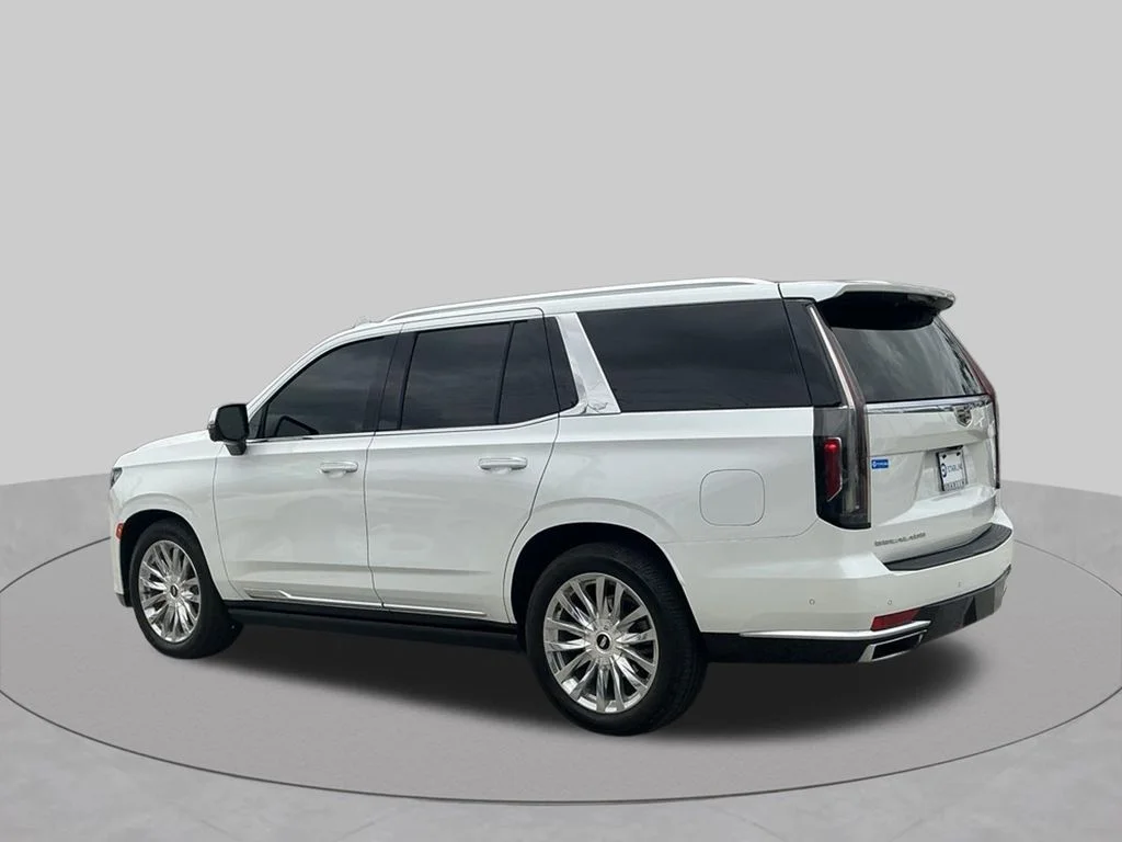 Used 2023 White Cadillac Premium Luxury image 8