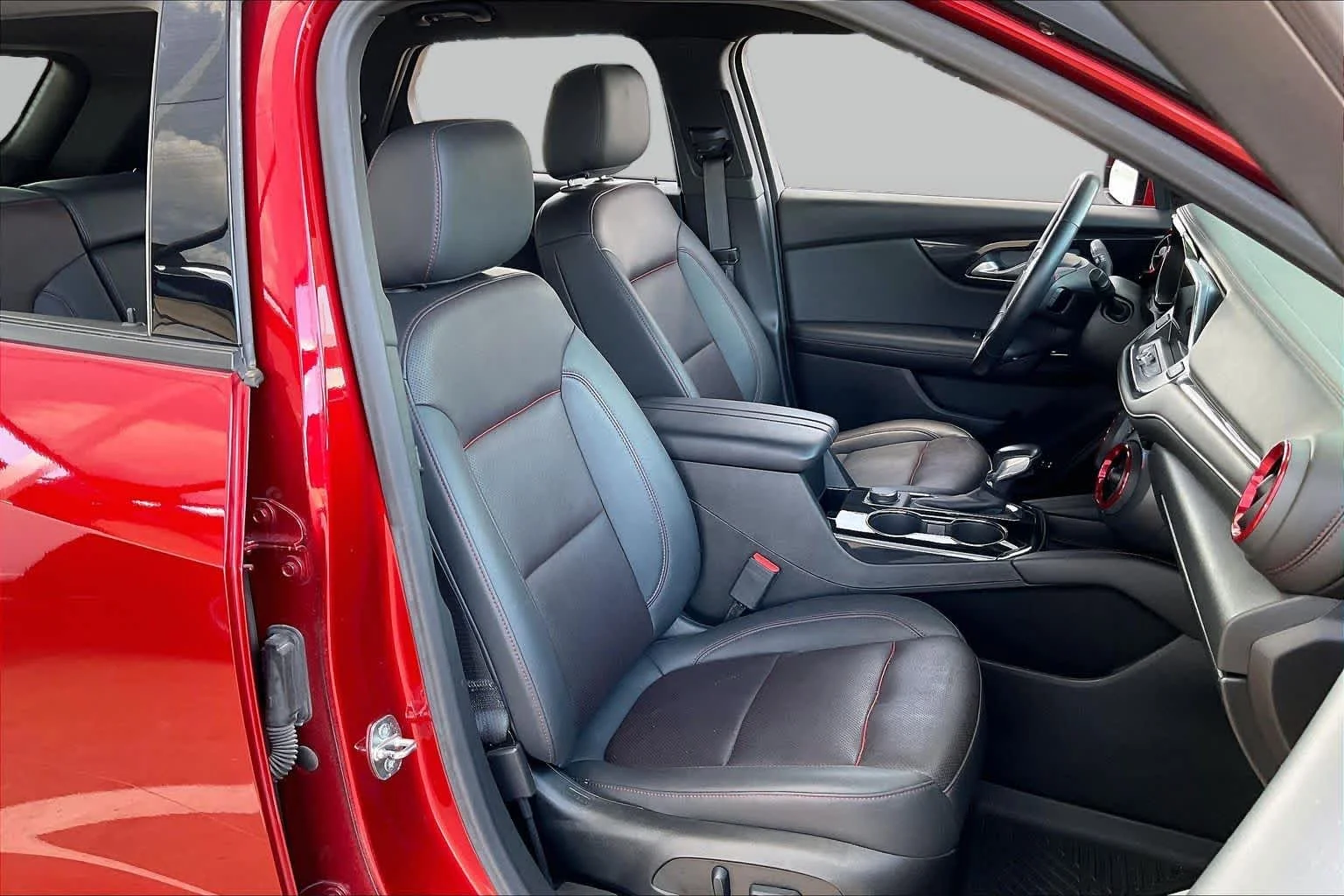 Used 2022 Cherry Red Tintcoat Chevrolet RS image 8