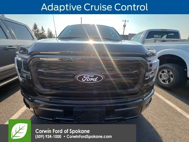 Used 2024 Agate Black Metallic Ford Lariat image 3