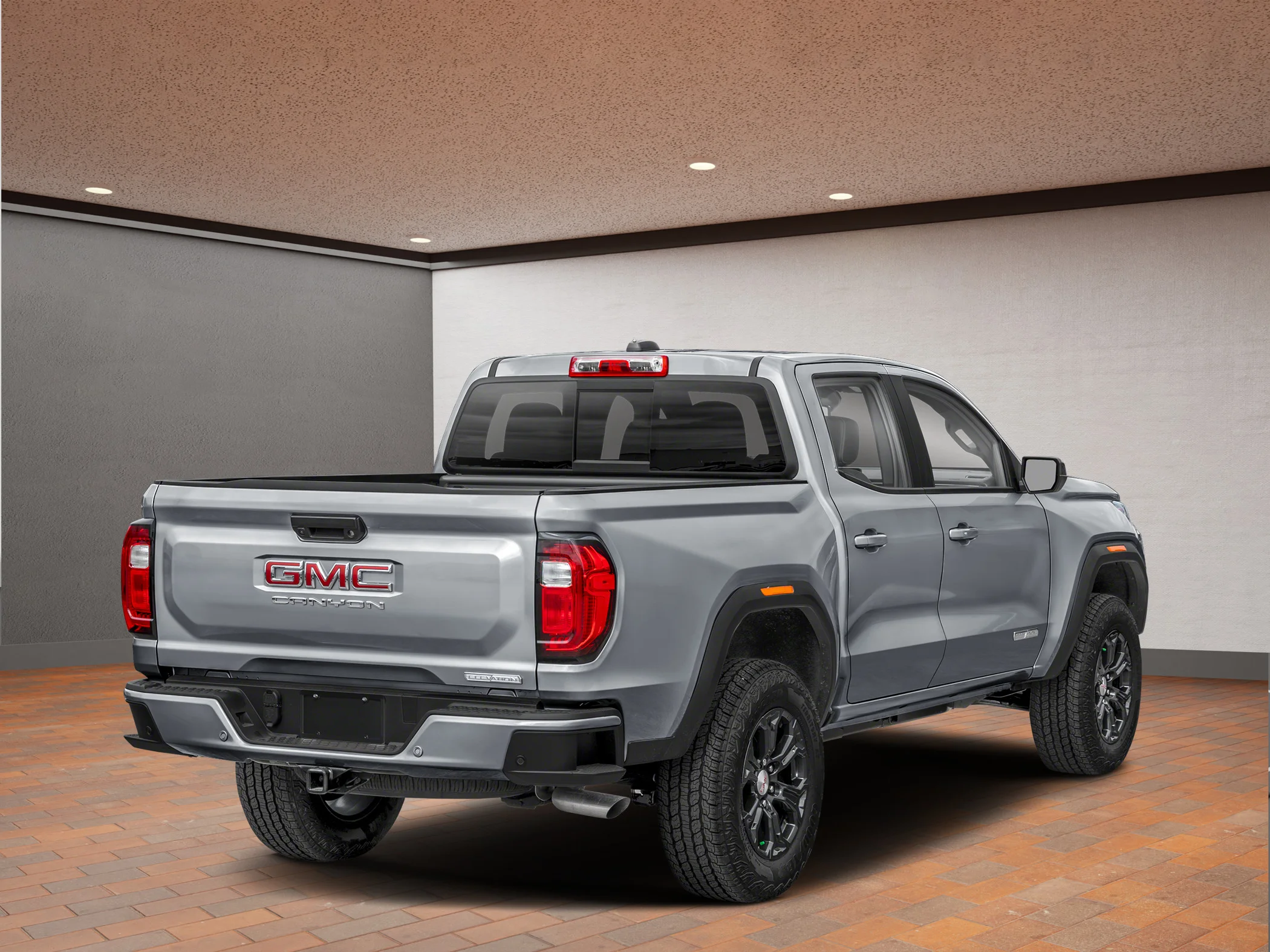 New 2026 Grey GMC Crew Cab Short Box 4-Wheel Drive Elevation image 2