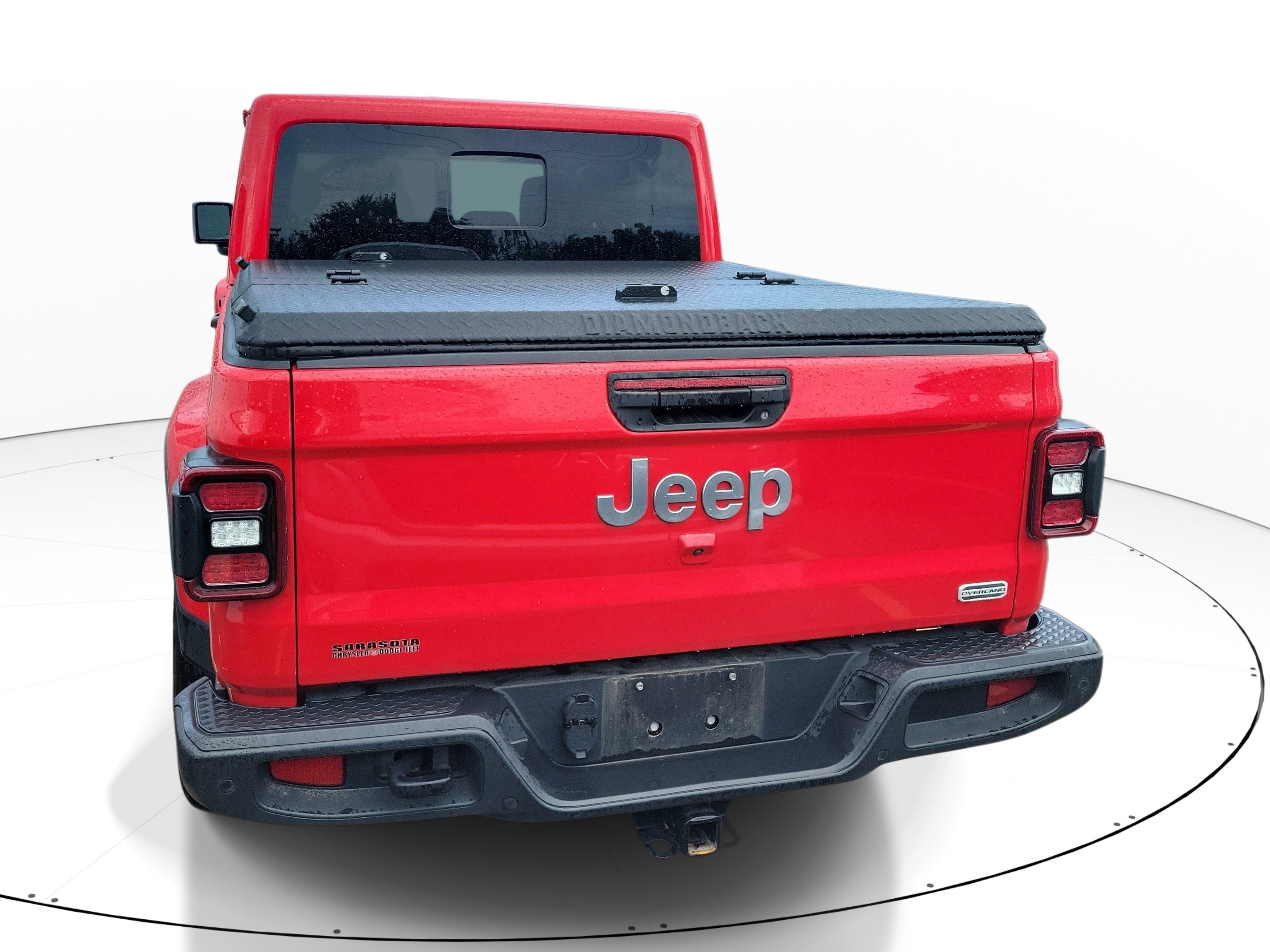 Used 2022 Firecracker Red Clearcoat Jeep Overland image 8