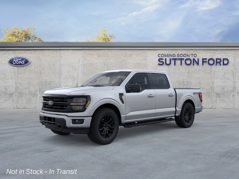 New 2026 Iconic Silver Metallic Ford XLT image 1