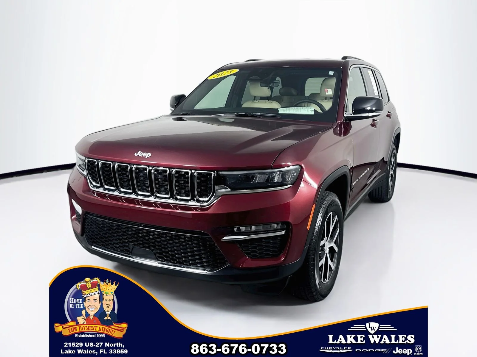 Certified Used 2025 Red Jeep Limited image 3