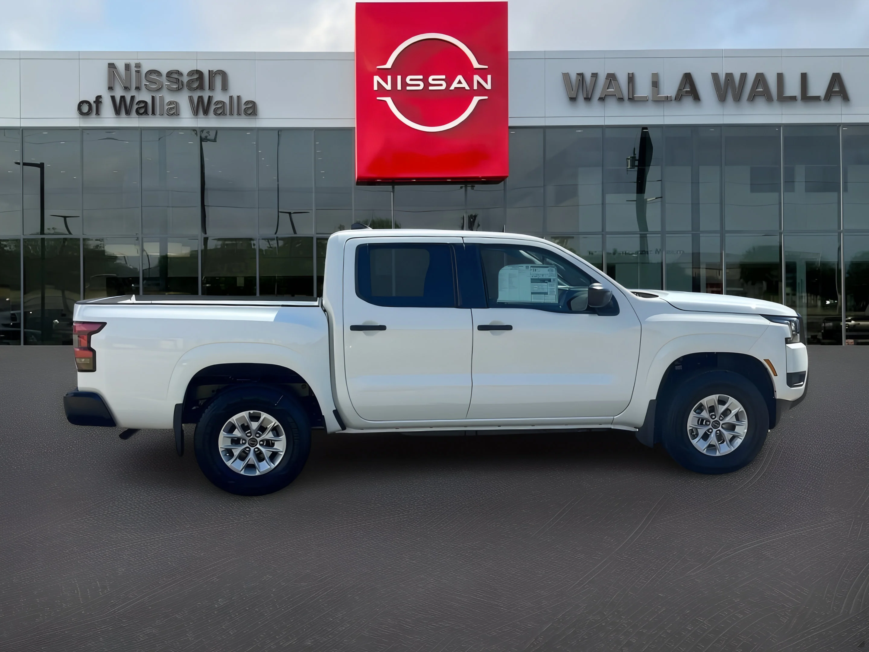 New 2026 Glacier White Nissan Crew Cab S image 8