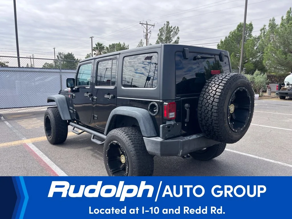 Used 2018 Black Clearcoat Jeep Unlimited Sport image 3