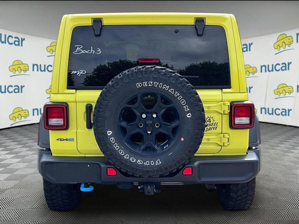 Used 2023 Yellow Jeep Willys 4xe image 3