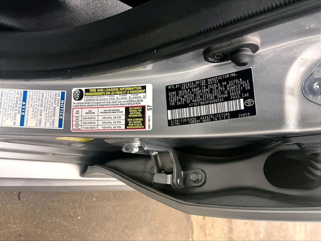 Certified Used 2023 Silver Toyota SE image 35