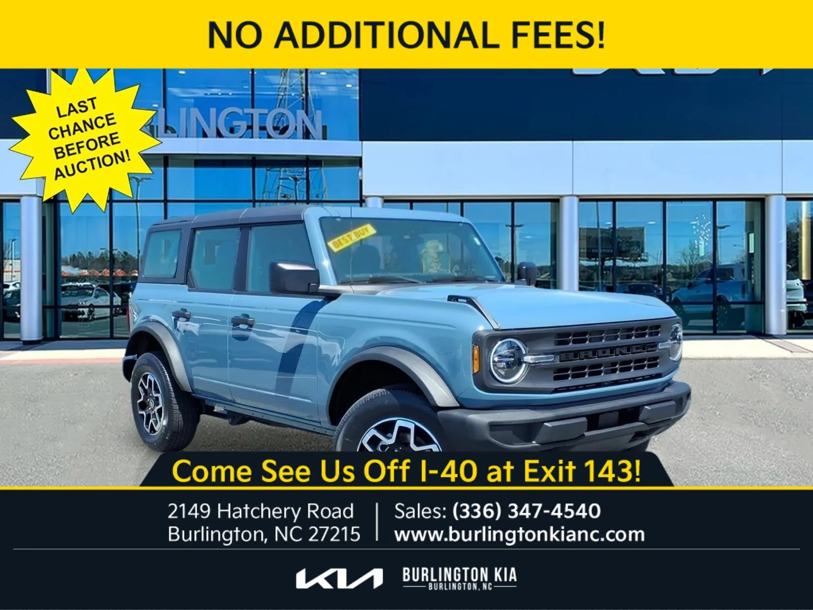 2022 Ford Bronco Base 4x4's photo