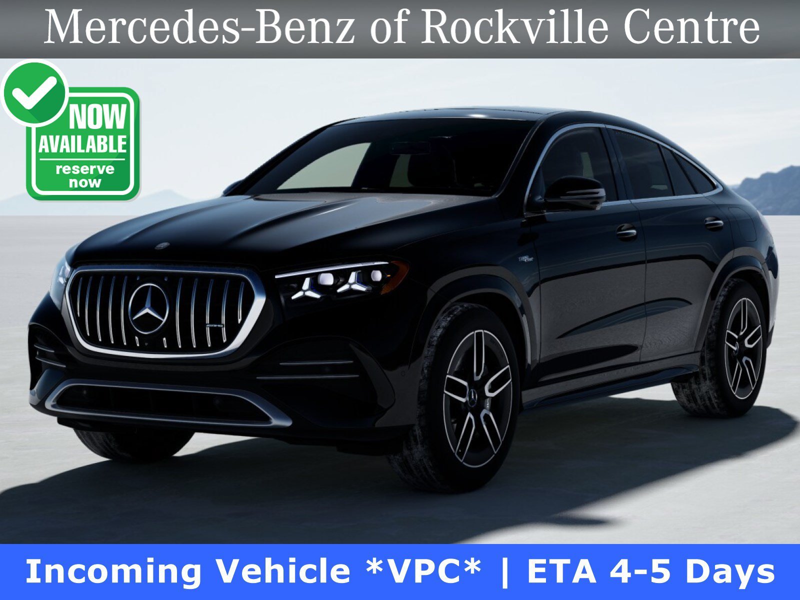 New 2027 Obsidian Black Metallic Mercedes-Benz AMG® GLE 53e image 1