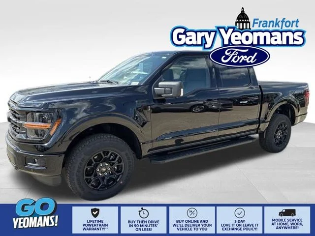New 2026 Agate Black Metallic Ford XLT image 1