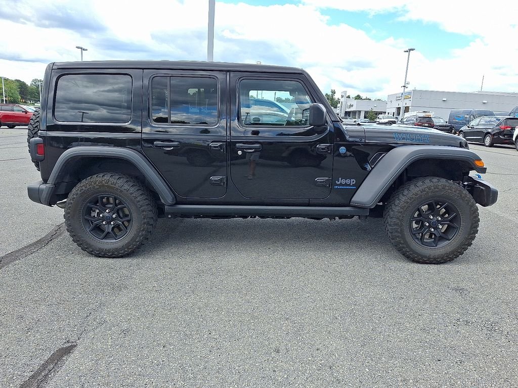 Used 2024 Black Jeep Willys 4xe image 8