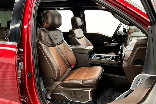 Used 2025 Ruby Red Metallic Tinted Clearcoat Ford King Ranch image 8