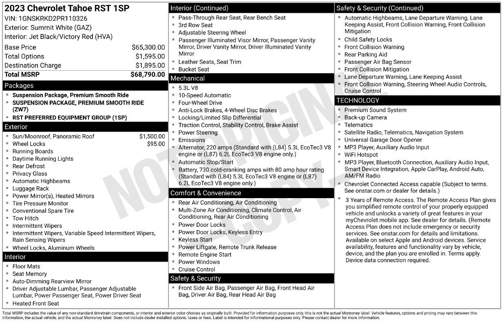 Used 2023 White Chevrolet RST image 25