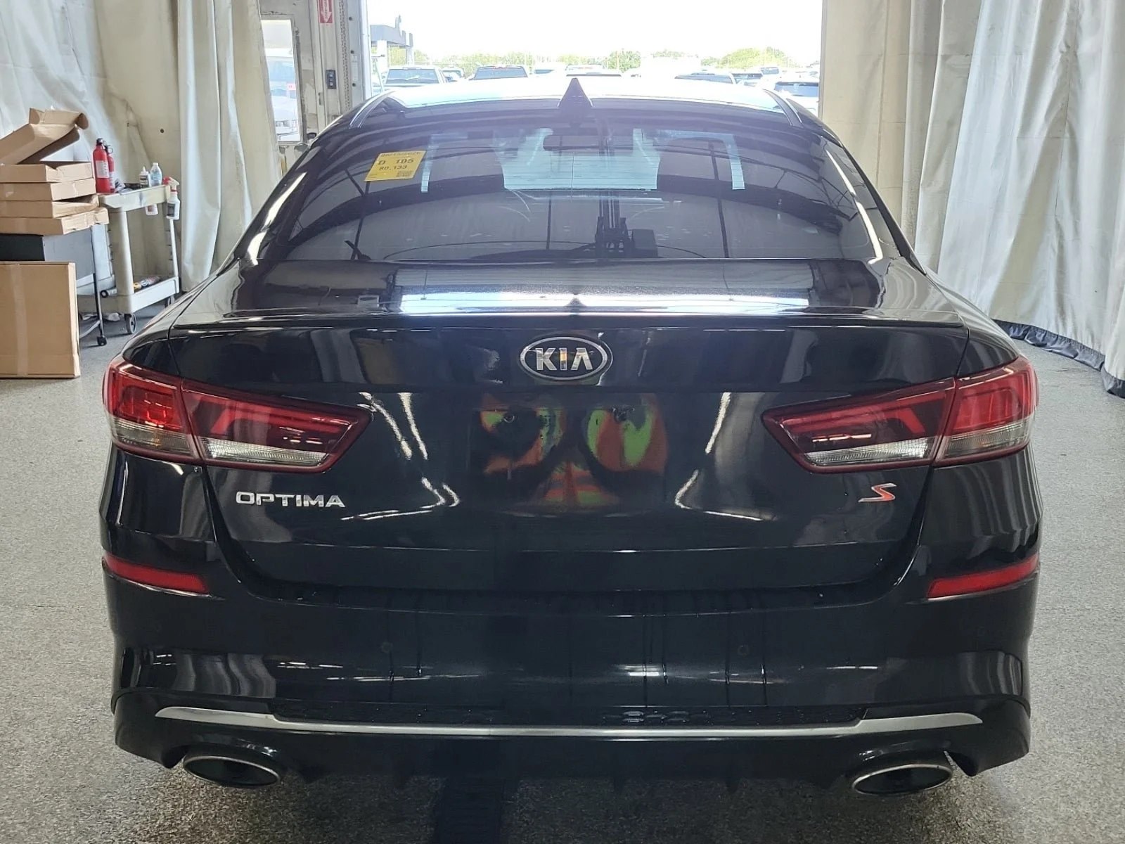 Used 2020 Ebony Black Kia S image 4