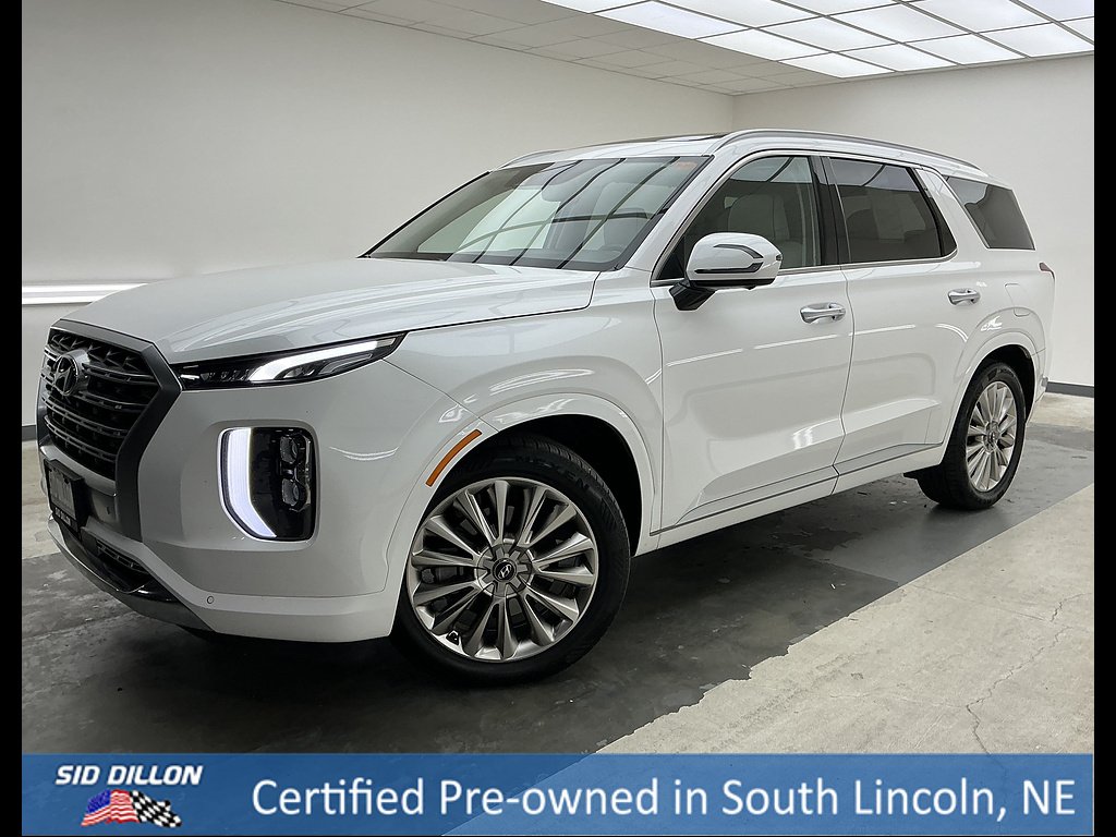 Used 2020 Hyper White Hyundai Limited image 1