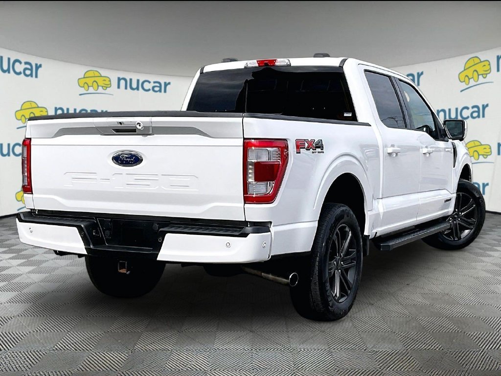 Used 2022 White Ford Lariat image 6