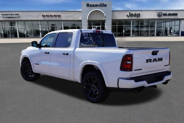 New 2026 Ivory White Tri-Coat Pearl-Coat Exterior Paint RAM Laramie image 5
