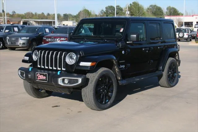 New 2023 Black Clear-Coat Exterior Paint Jeep Sahara 4xe image 7