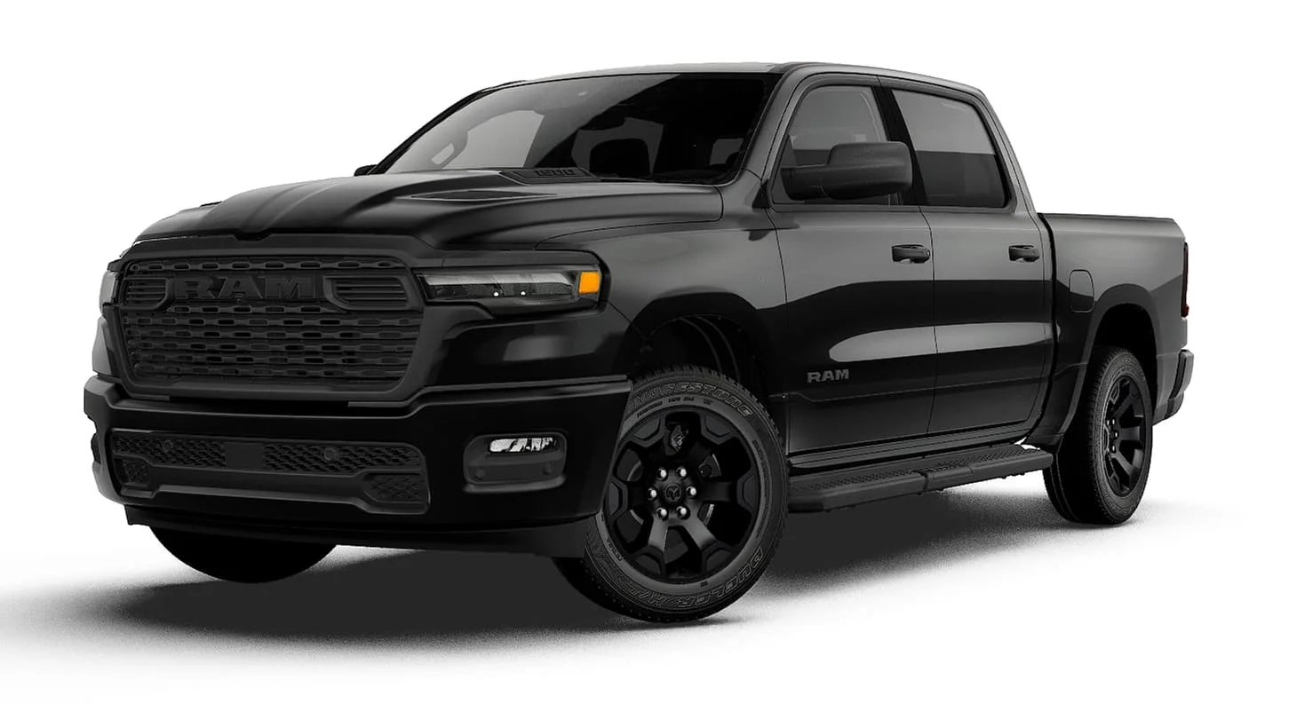 New 2027 Diamond Black Crystal Pearl-Coat Exterior Paint RAM  image 1