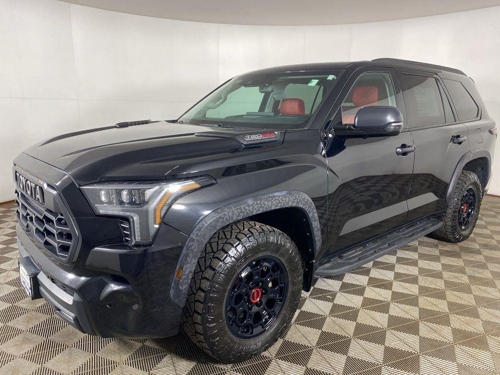 Used 2023 Midnight Black Metallic Toyota TRD Pro image 31