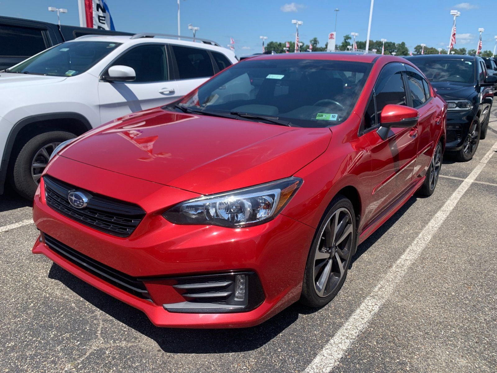 Used 2020 Red Subaru Sport image 5