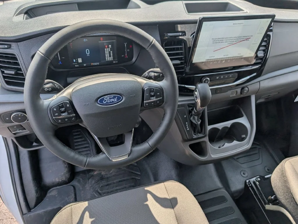 New 2026 Oxford White Ford Passenger Van XLT image 21
