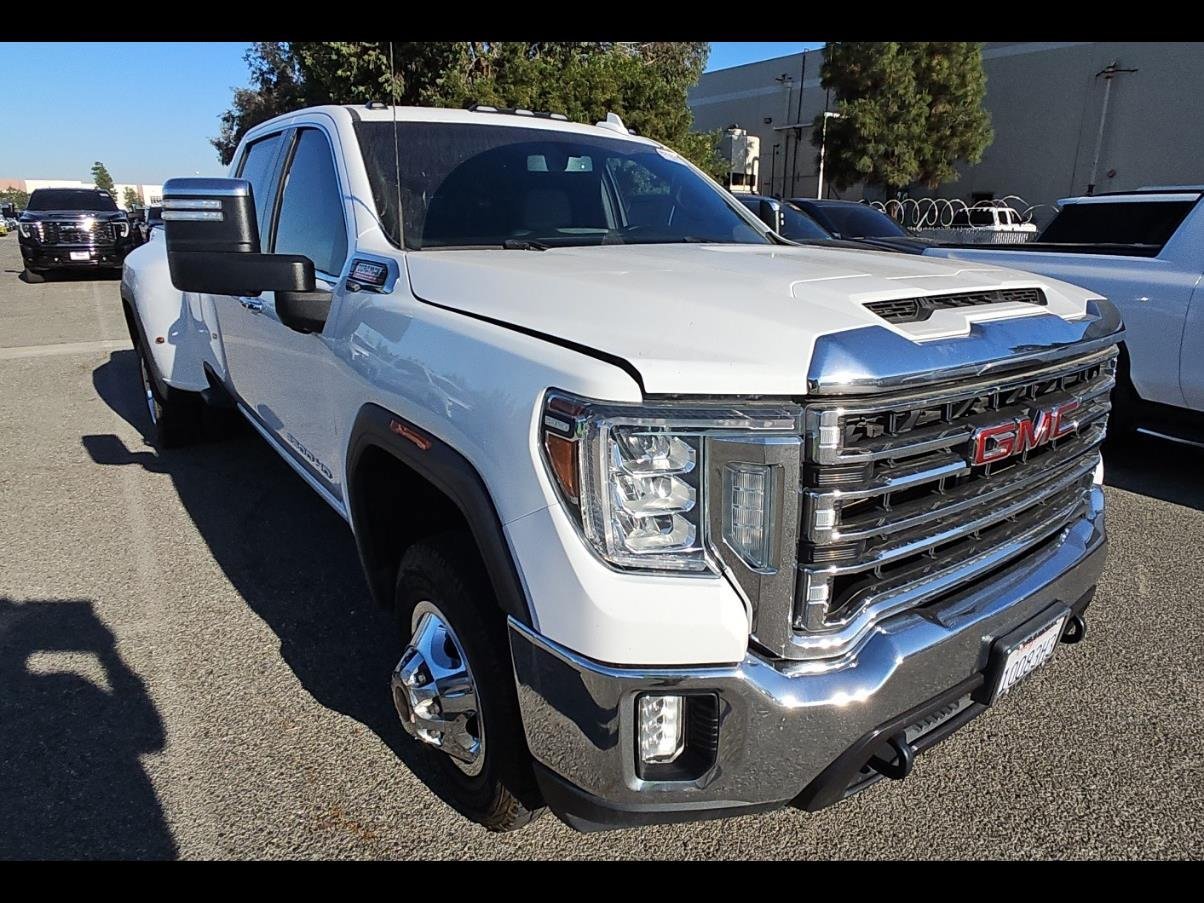 Used 2021 SUMMIT WHITE GMC SLT image 15