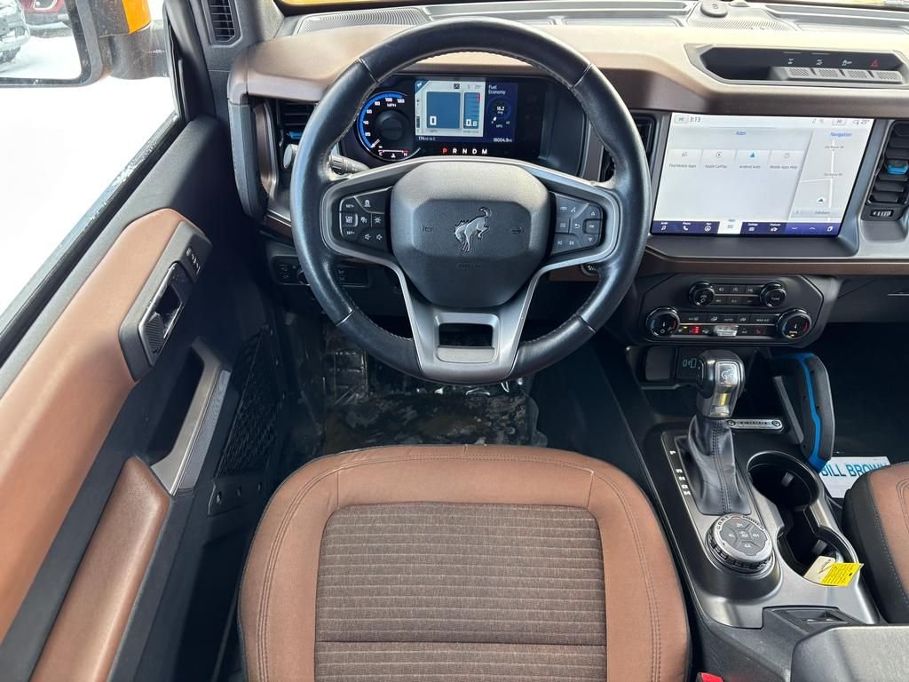 Used 2022 Orange Metallic Ford Outer Banks 4 door Luxury Pkg Navigation image 15