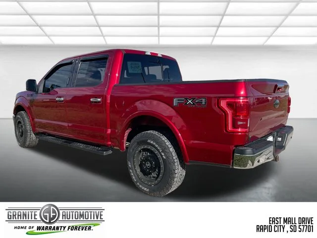Used 2017 Red Ford Lariat image 3