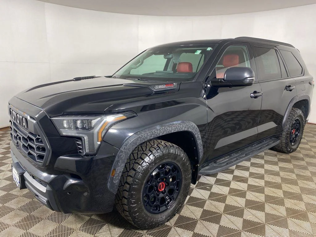 Used 2023 Midnight Black Metallic Toyota TRD Pro image 31