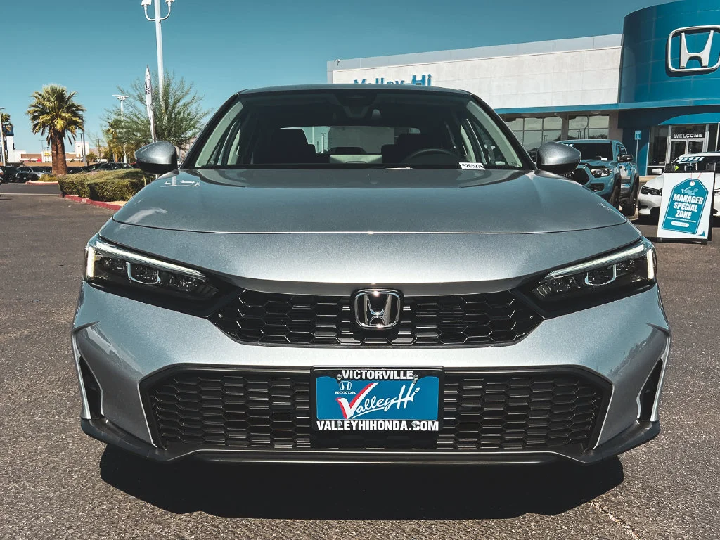New 2026 Solar Silver Metallic Honda LX image 6